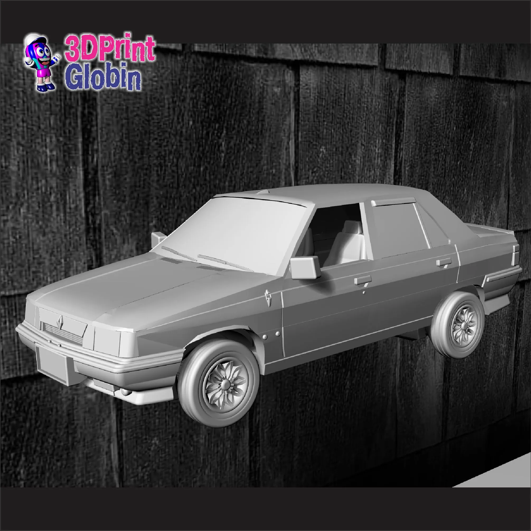 Renault 9 Super - Incluye Soporte de Pared