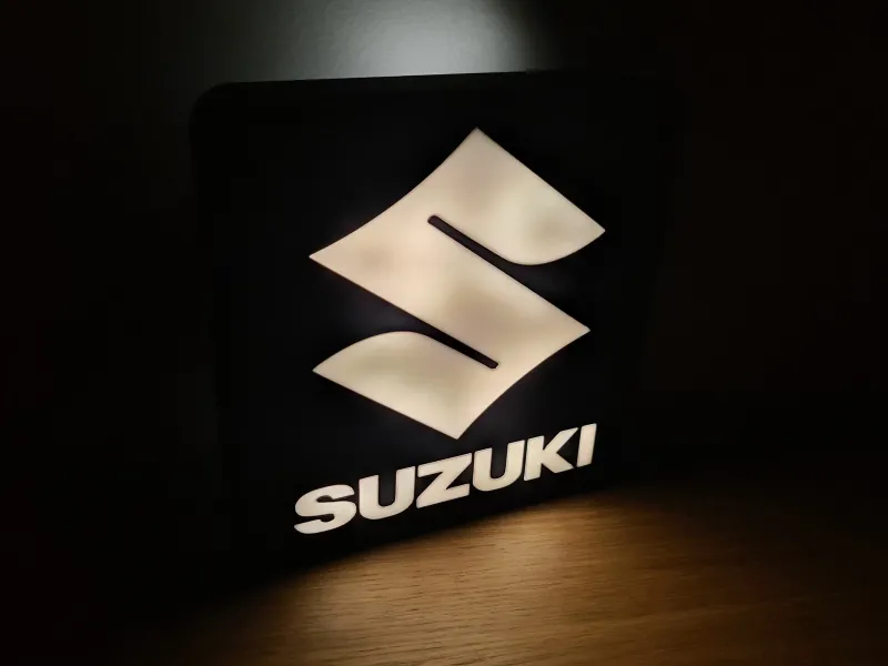 Easy Print Suzuki LED Lightbox GSXR, Vitara, Jimny VSTROM