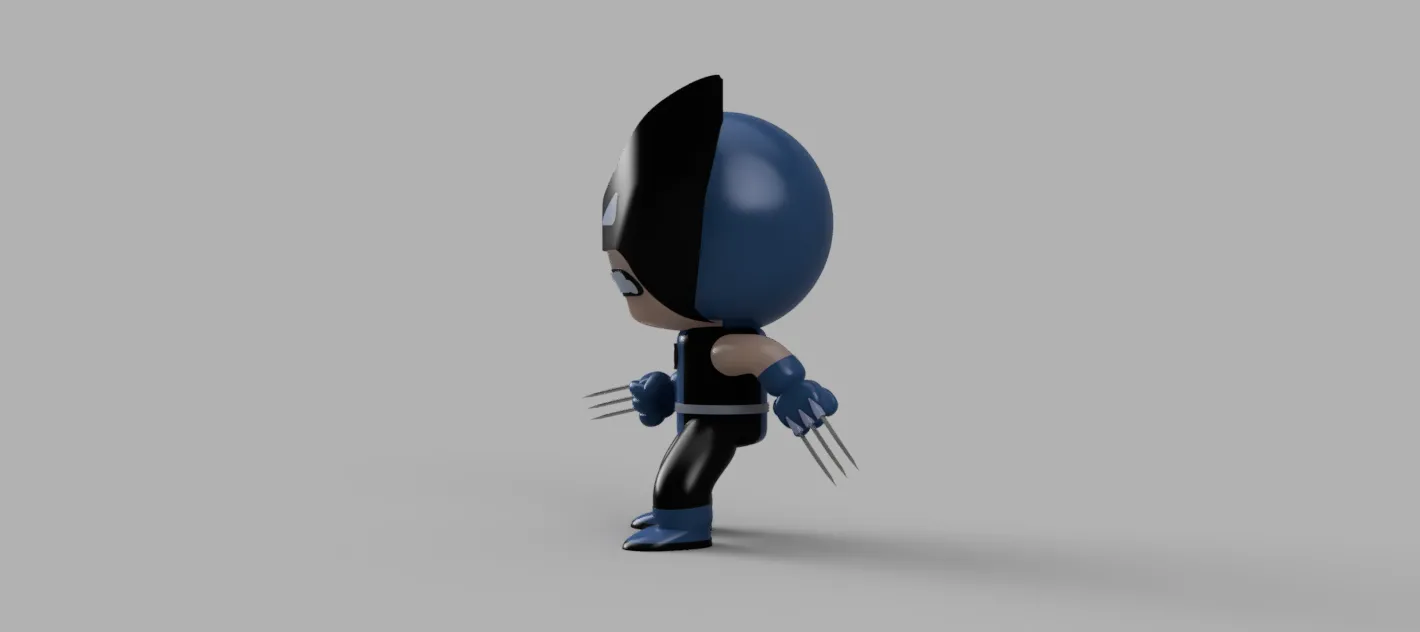 Marvel Mini Wolverine / New Fantastic 4 (James Howlett)
