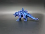 Crystal Emerald Dragon Miniature - DnD RPG Fantasy-3