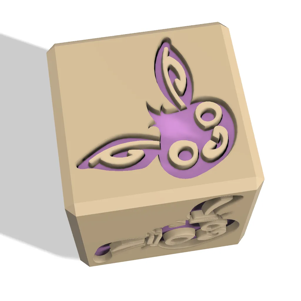 BING CUBE FOR PLAYDOUGH AND SENSORY PLAY