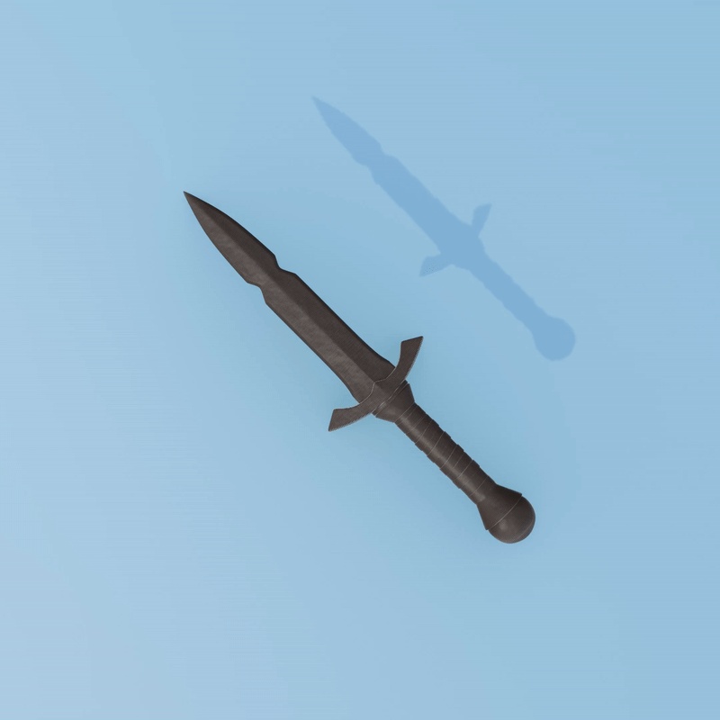 Iron Dagger from Oblivion-1