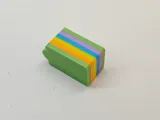 Rainbow-colored SD card and TF card storage box, Expandable-7