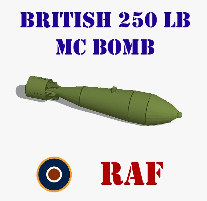 British 250lb MC Bomb (World War II)