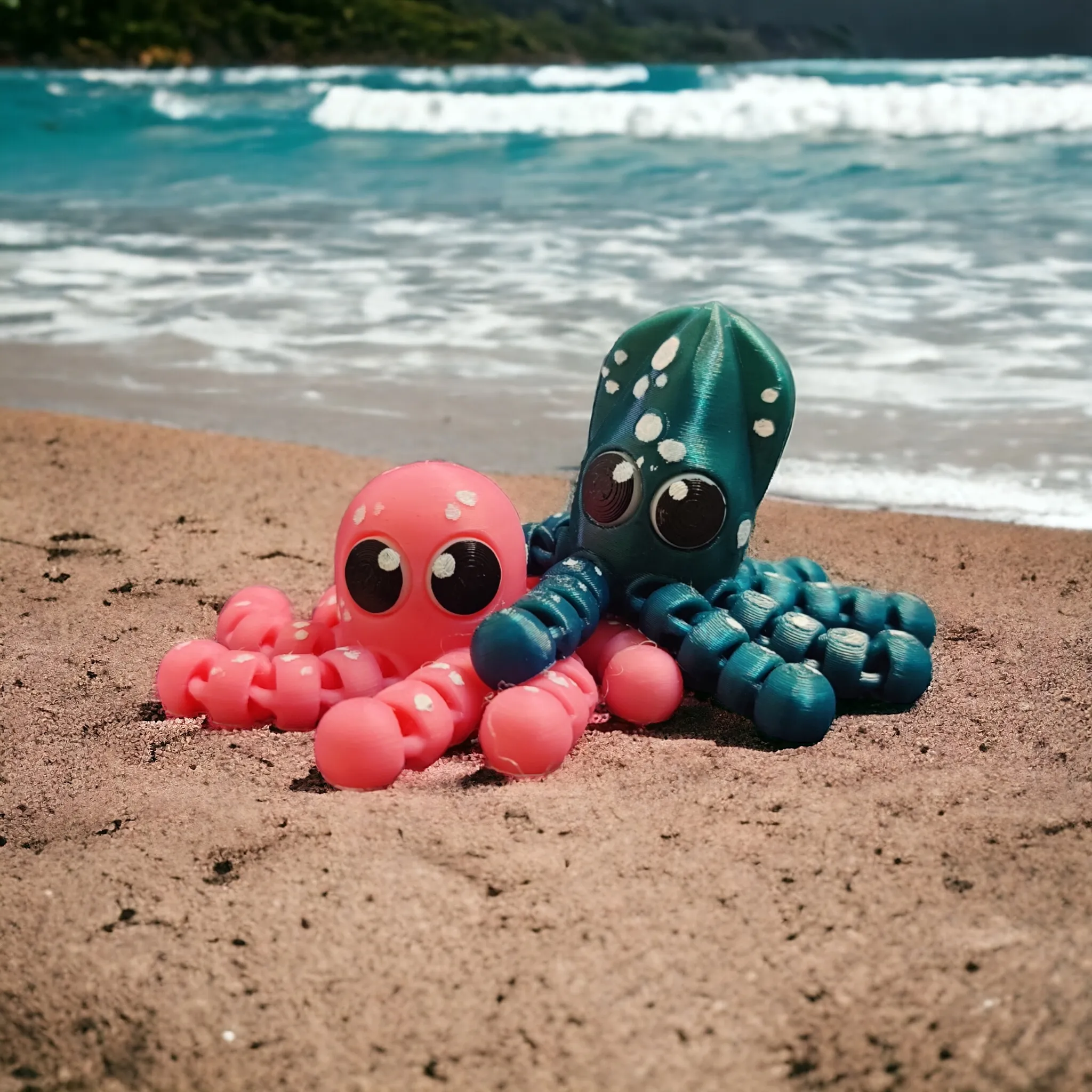 MINI FLEXI ARTICULATING OCTOPUS + CALAMARI ( SUPPORT FREE )