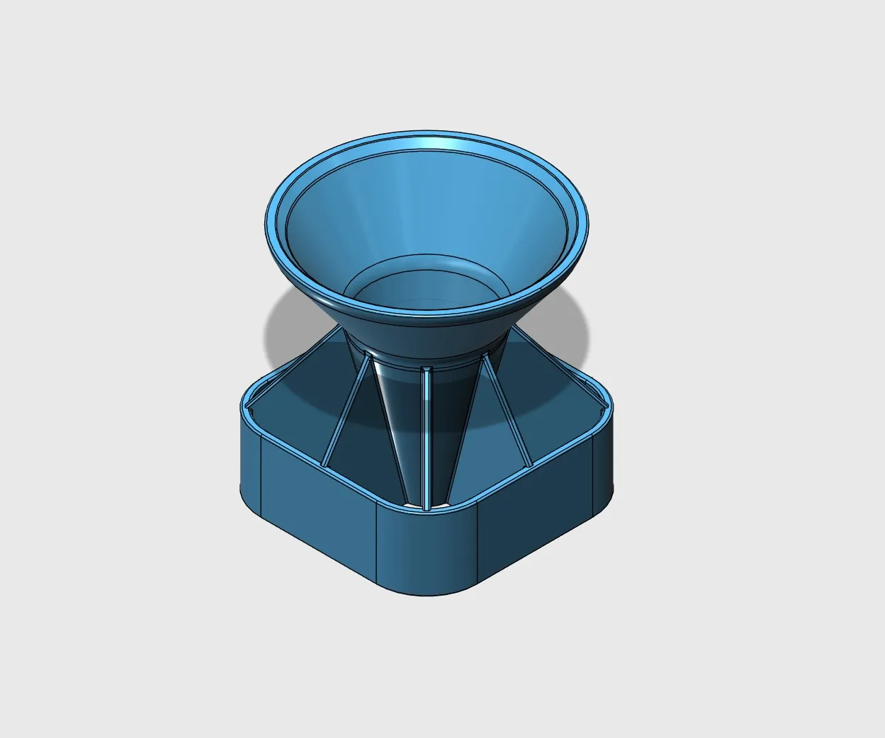 diseño fresco mod FAT BOY soporte / soporte para el altavoz Alexa