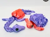 Lucky Plesiosaurus Turtle - Swappable Shell - Articulated-5