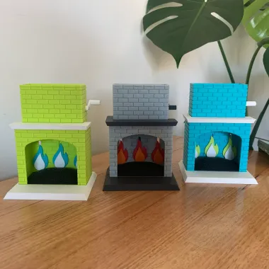 Animated Fireplace-1