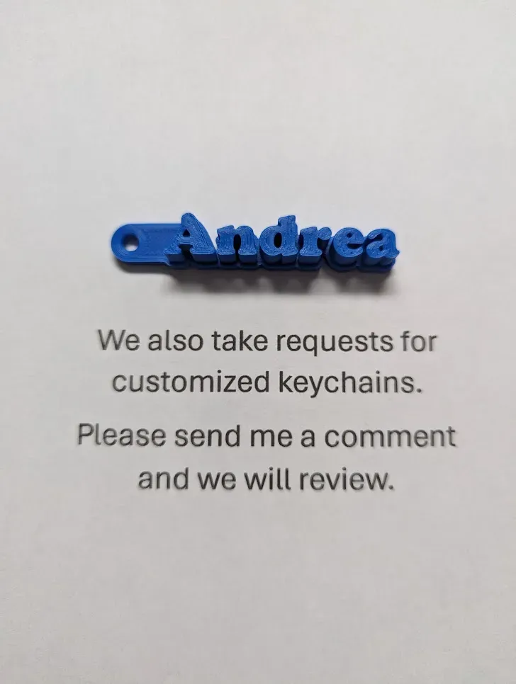 Andrea Keychain