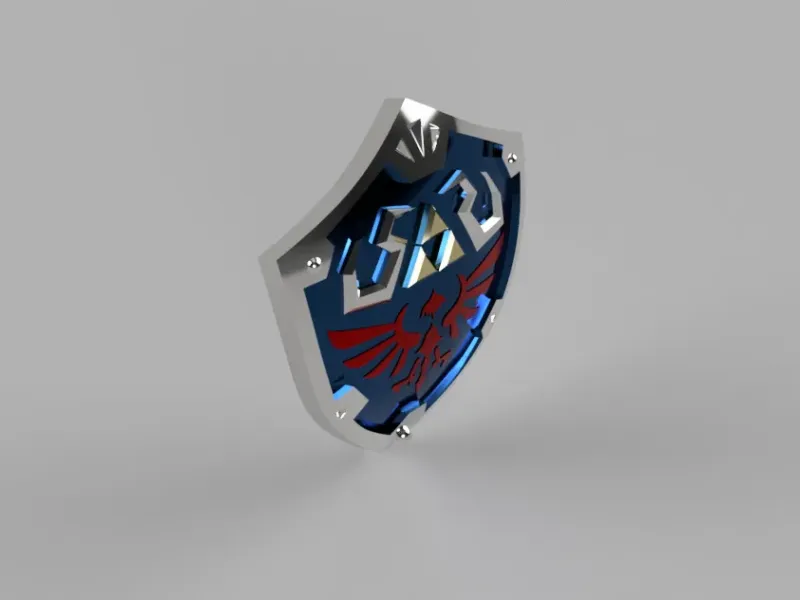 The Legend of Zelda Link Scutul Hylian