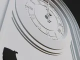 Clock with Bats-3