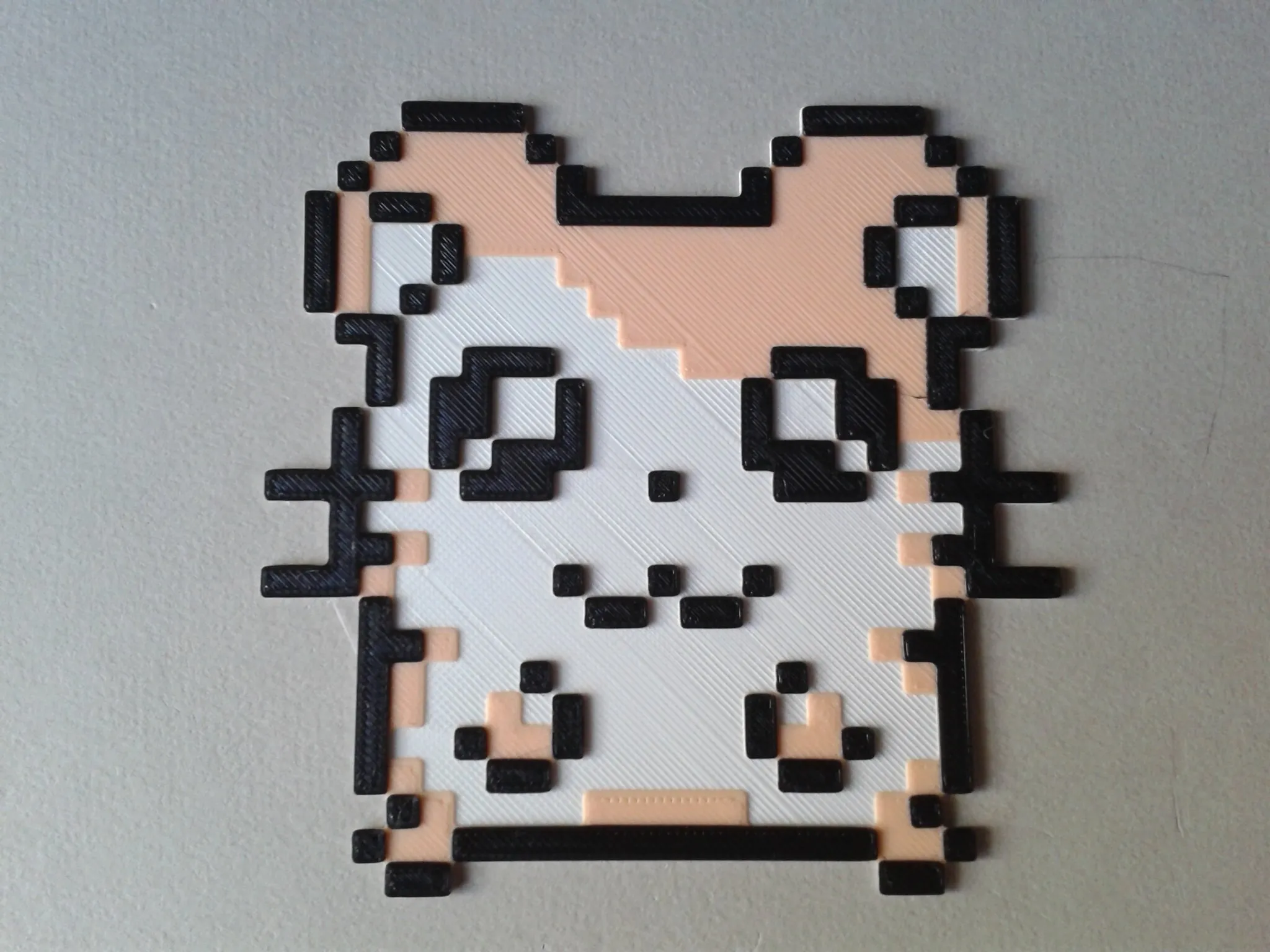 Hamtaro, Pixel Art, 2 filament changes
