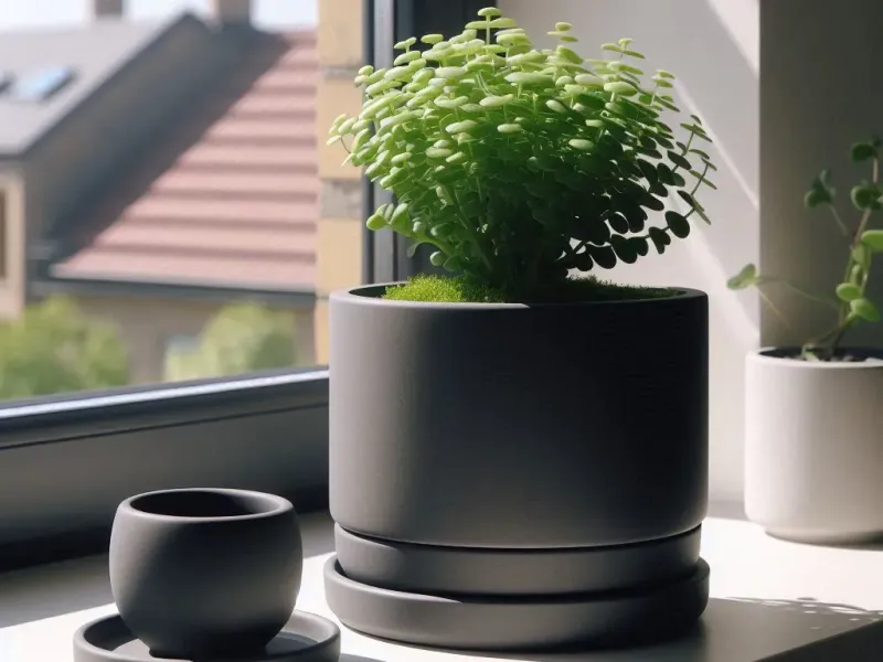 Design Plant Pot with Saucer
