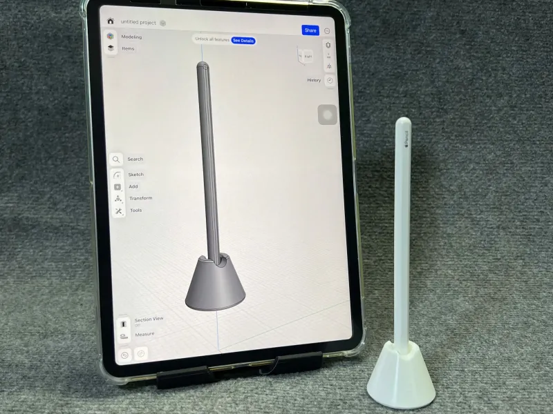 Подставка-держатель для Apple Pencil