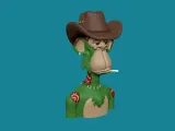Post Malone 2 Bored Ape bust-0