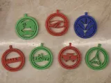 Iconic Tractor Brand Collection–Spinning Keychains-5