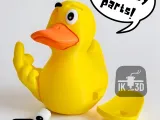 Rubber Duck Multiparts Middle Finger & Plain / No Supports-1