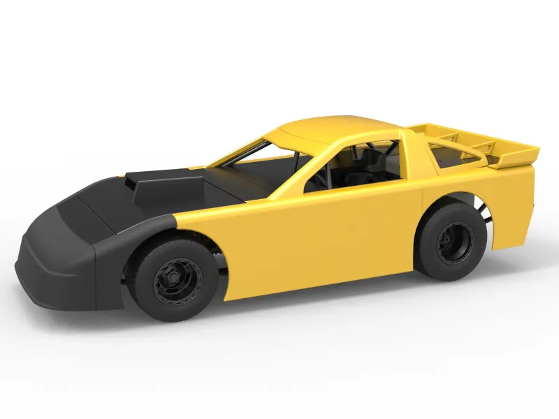 New Zealand Super Saloon race car Scale 1:25