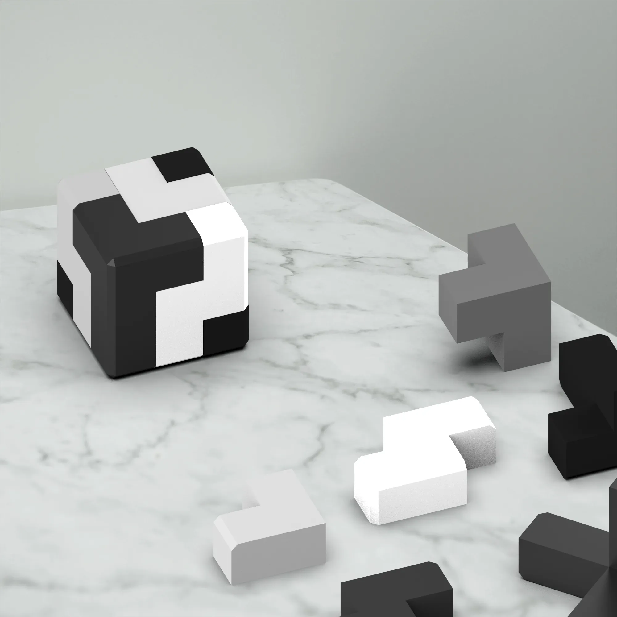 Geometric 3D Puzzle