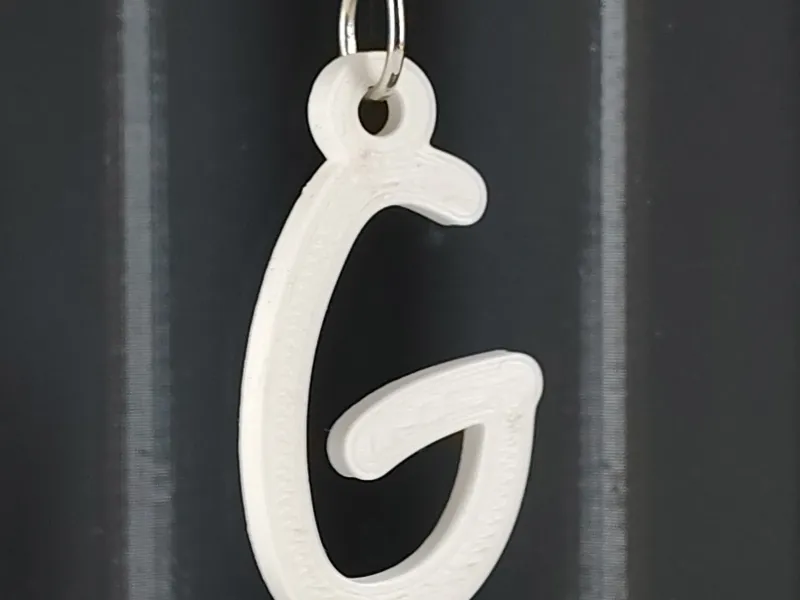 ميدالية مفاتيح حرف G