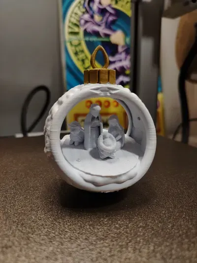 Christmas Bubble Nativity