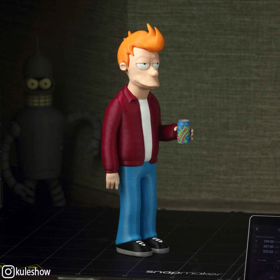 Fry Futurama 🚀 Not Sure If | 3D модели скачать | Creality Cloud