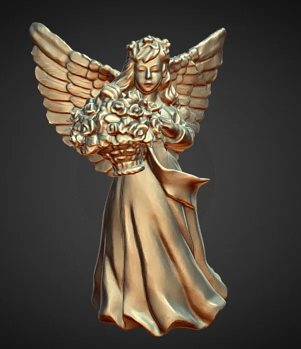 angel candle holder decoration