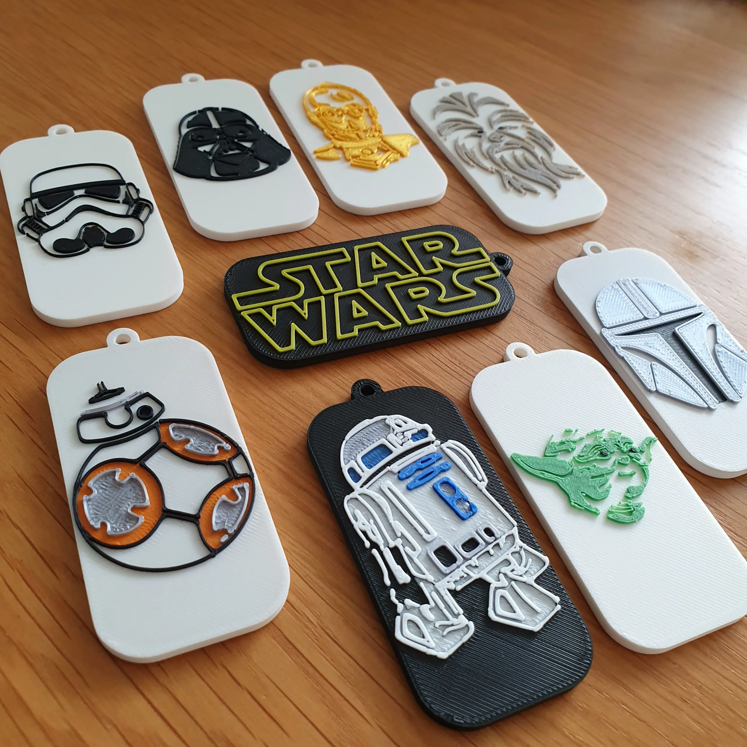 Star Wars Keychain Collection-0