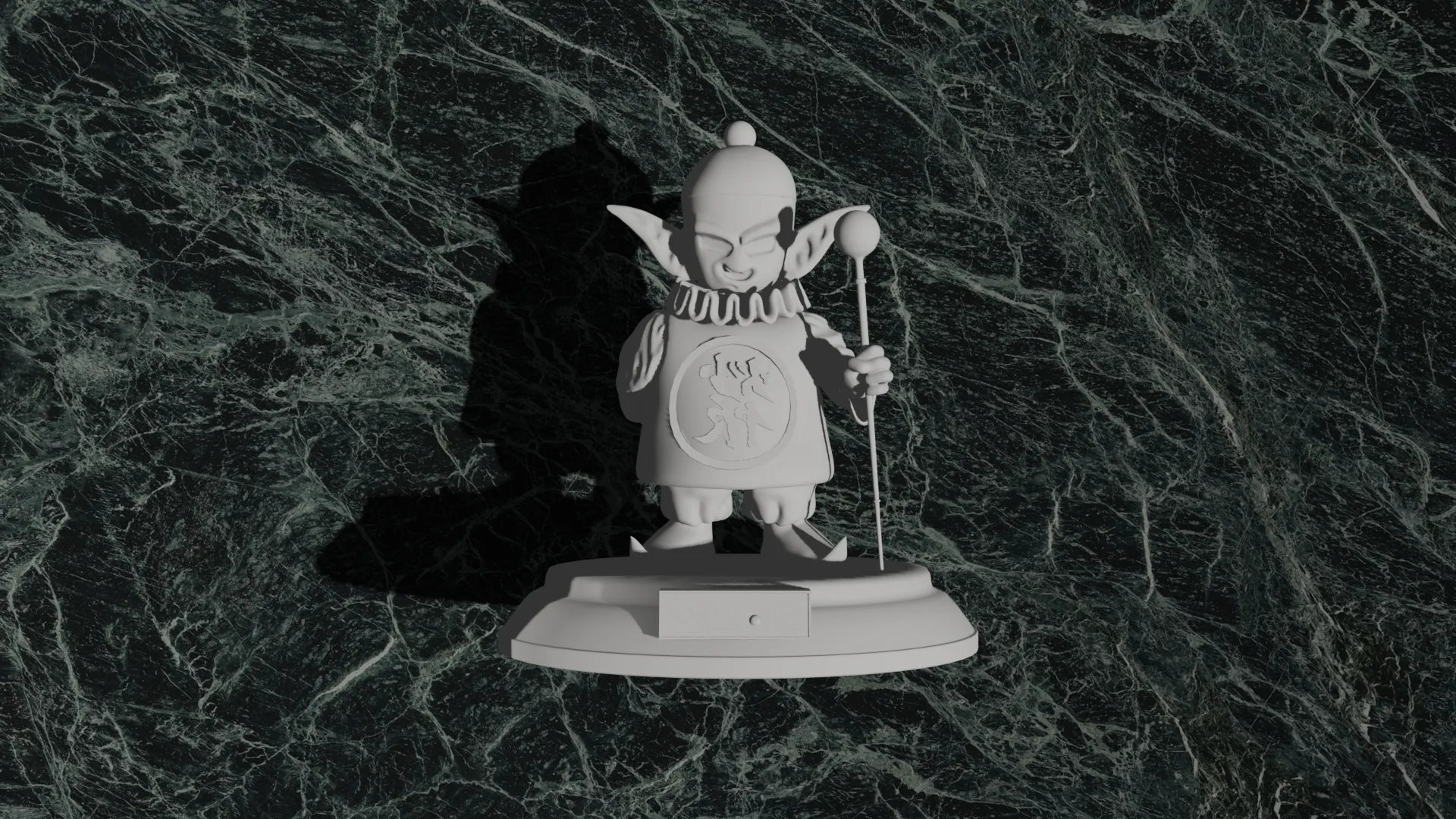 Pilaf Dragon Ball Z #10 Optimized for 3D Printing