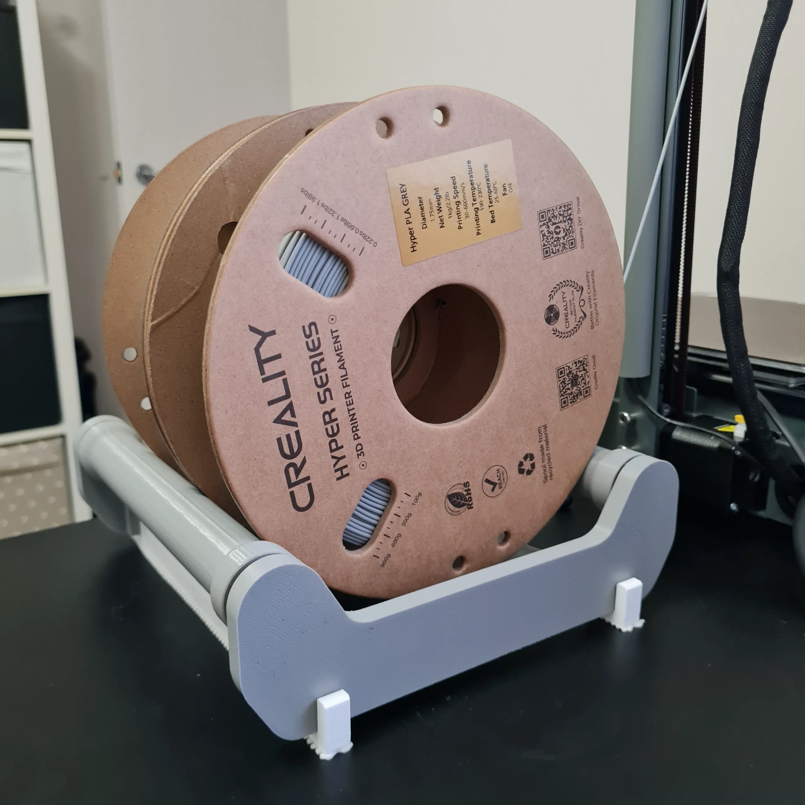 3D Printer Files | 3MF File | Filament Spool Roller v2 (5kg, 3kg 
