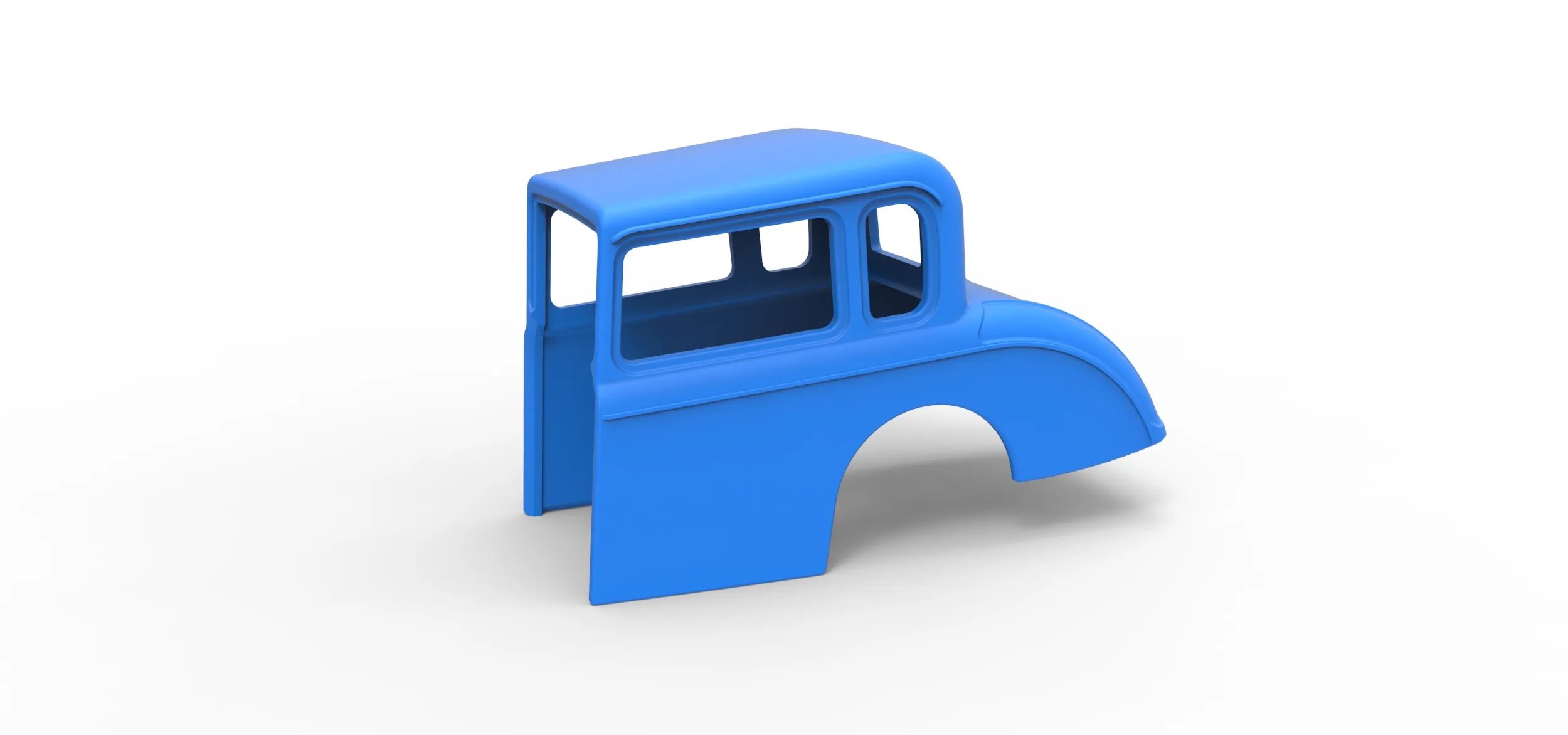 Shell of New Zealand Modified stock car Scale 1:25