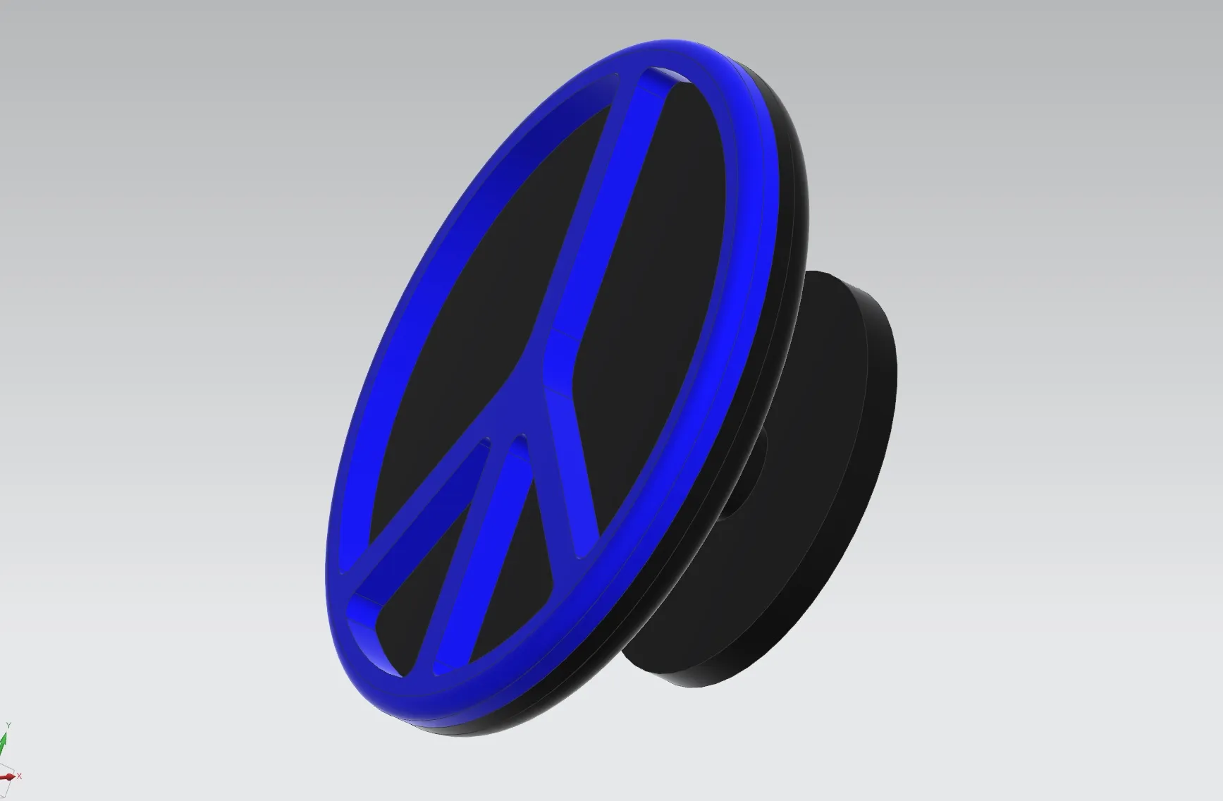 Peace and Love Croc charm