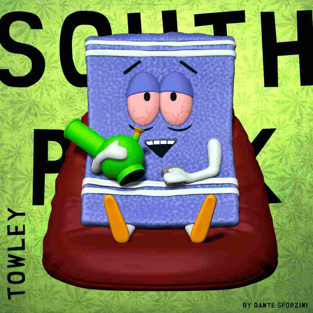STL file SOUTH PARK TOWELETTE (TOWELIN) 🚬・3D printing idea to