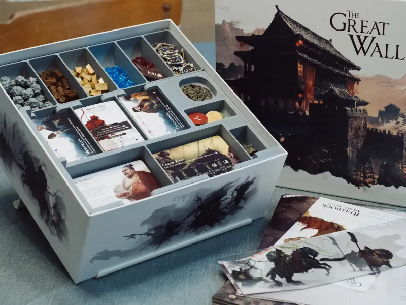 Board Game Organizer - The Great Wall
