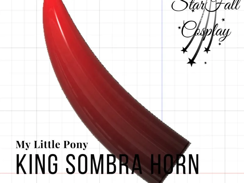 King Sombra Horn 3D Model