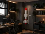 Cute little decorative rocket for your playroom, 120 cm-1