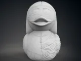 Cute Jack and Sally Skellington Rubber Ducks-6