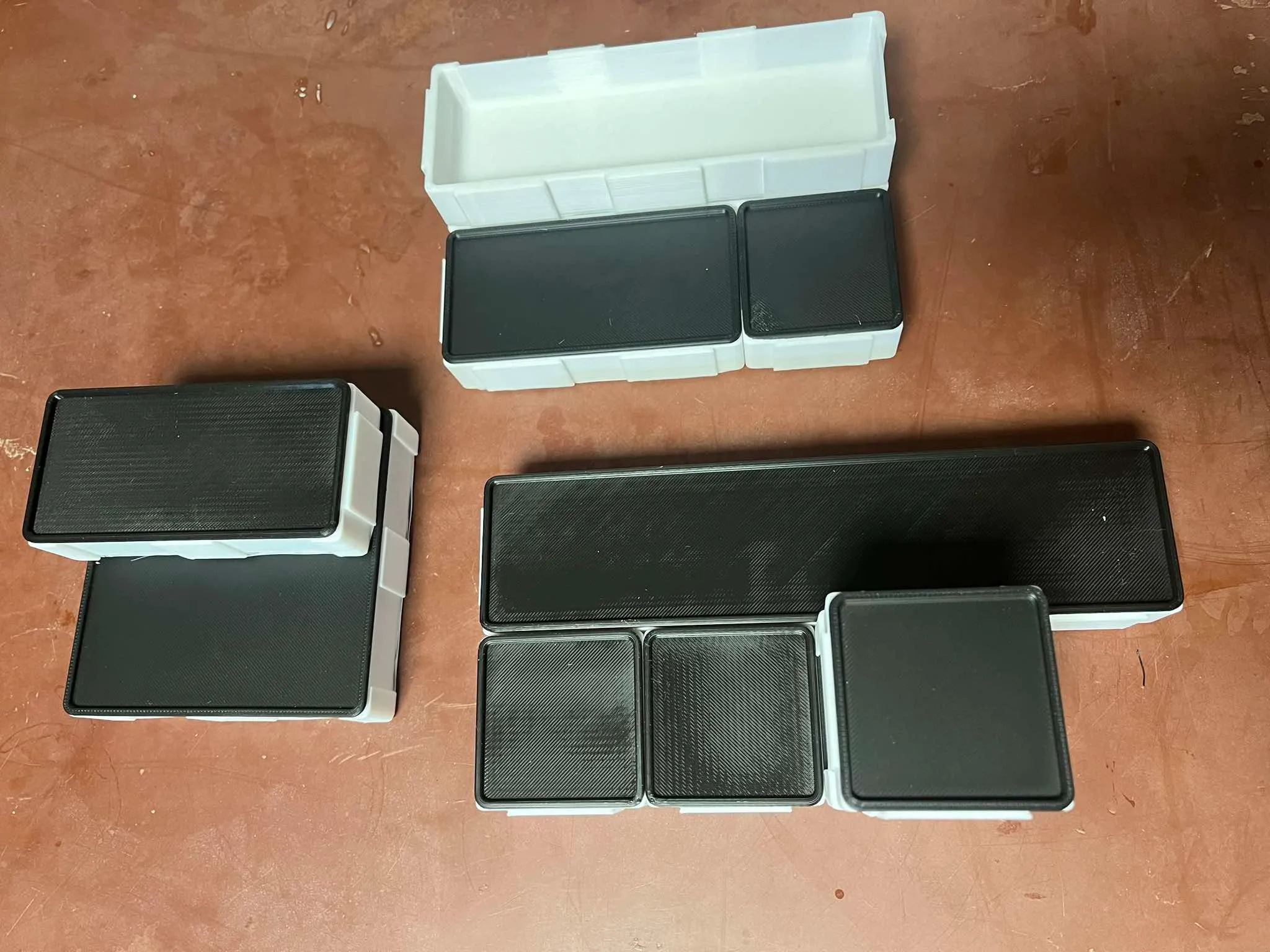 Manager, organizer, Modular boxes 50x50x20 mm module