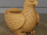 Majestic Eagle Planter 3D Model STL File for 3D Printing-6
