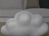 Angry Cloud STL Desk Shelf Decor Model-4
