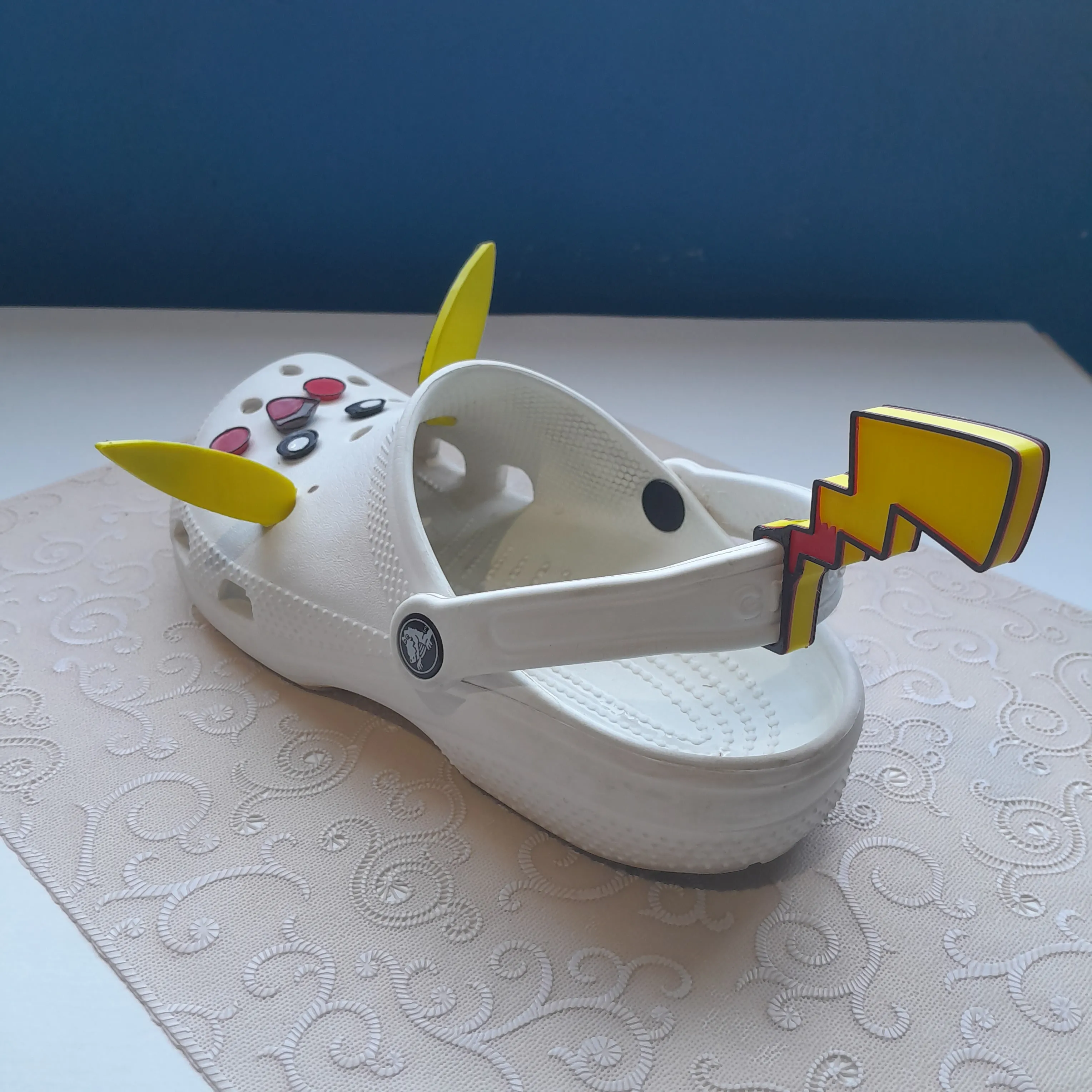 Pikachu crocs shoe charm
