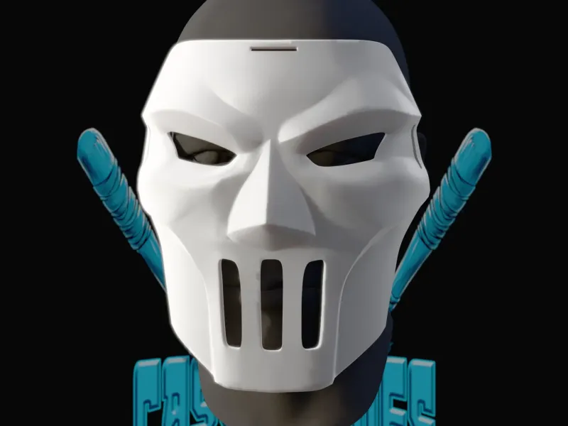Cosplay da Máscara do Casey Jones