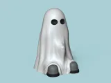 Funny Naughty Ghost Halloween - Creative Decor Keychain-3