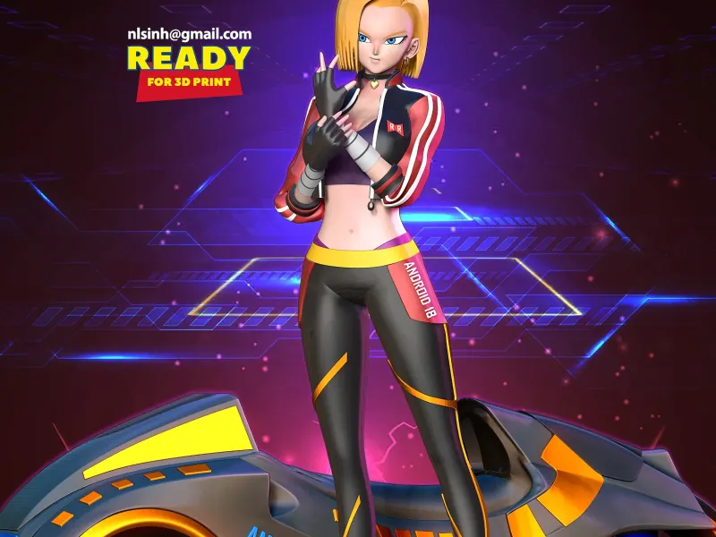 Racer Android 18