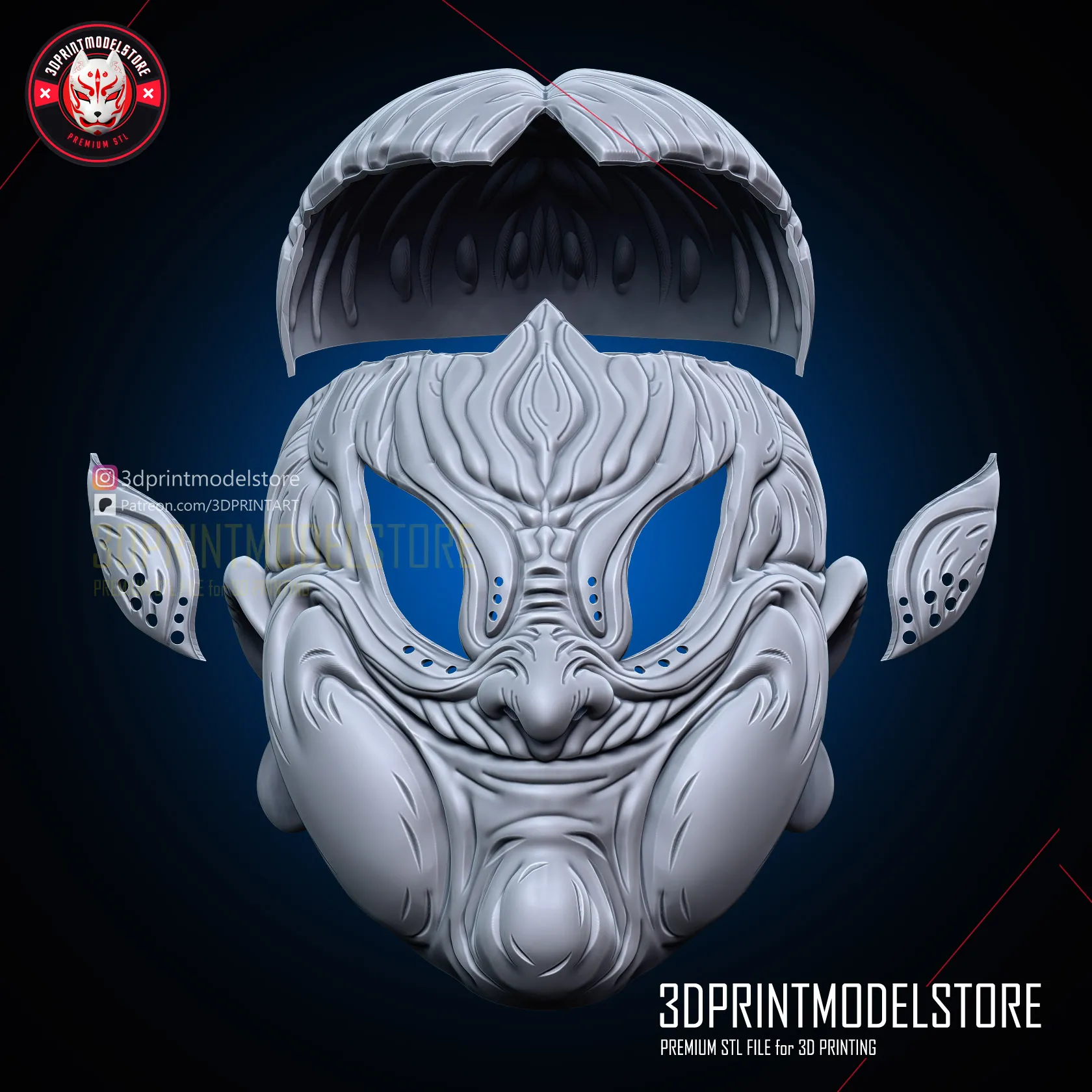 Dandadan Evil Eye Yokai Mask - Dan Da Dan Okarun Cosplay