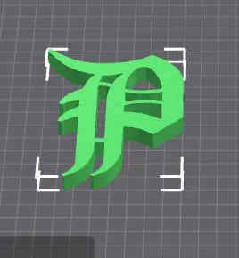 Phantogram P Logo