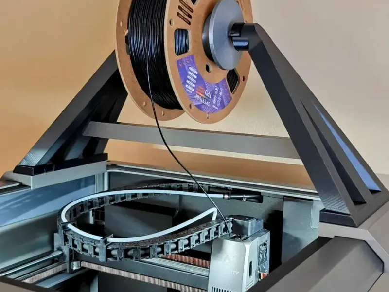 K2 Plus Top Mount Spool Holder - Print TPU Easily!