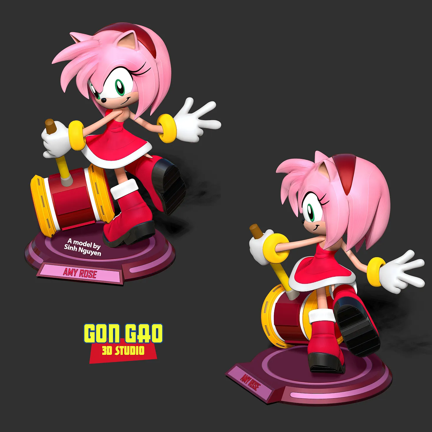 Amy Rose - Sonic the Hedgehog 4