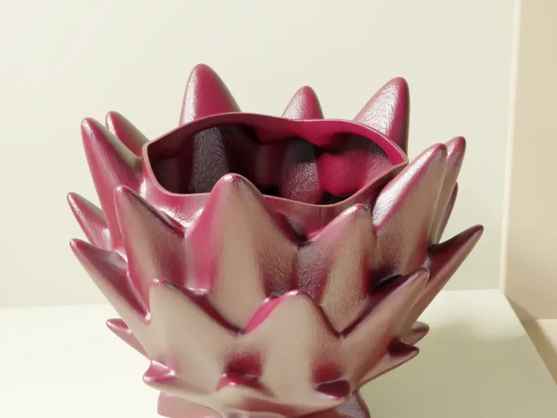 Prickled Pine Planter/Pot