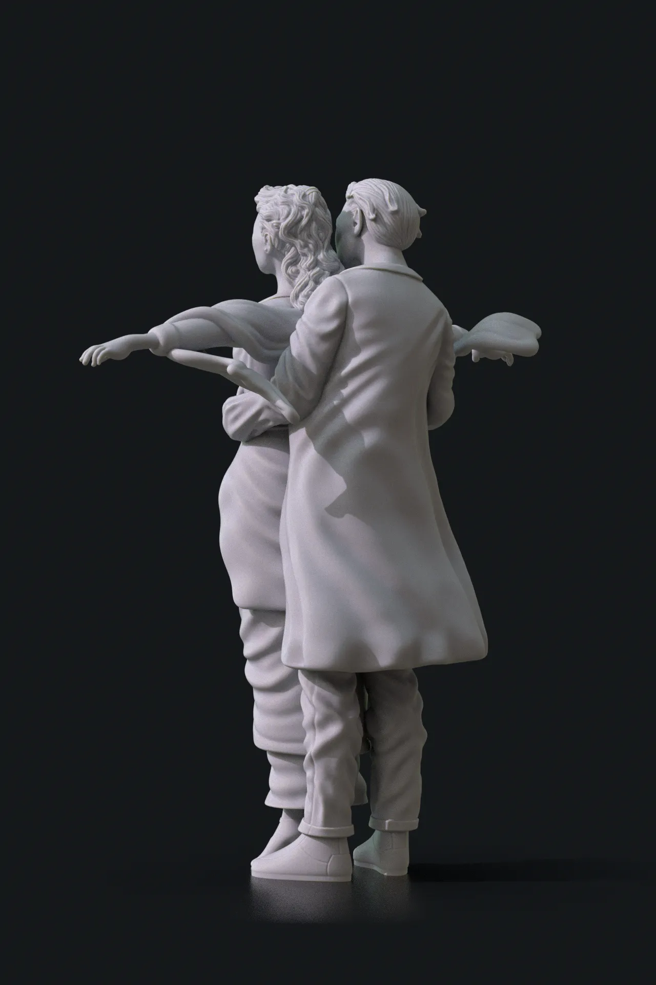 Sculptures & Artworks STL Download - Jack and Rose - Titanic